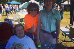 Author Darlene Arden, Charlene & Deb at Pet Rock
