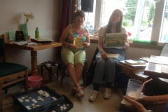 BLG authors J. Roach Evans and Joan Duris