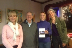 Mags Riordan with Suzanne Strempek Shea