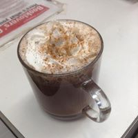 BLG cafe mocha latte