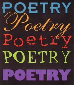 Poetry graphic